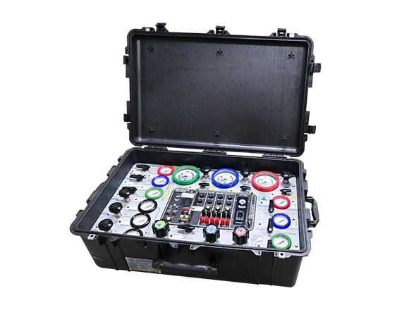 Three diver portable panel, D040